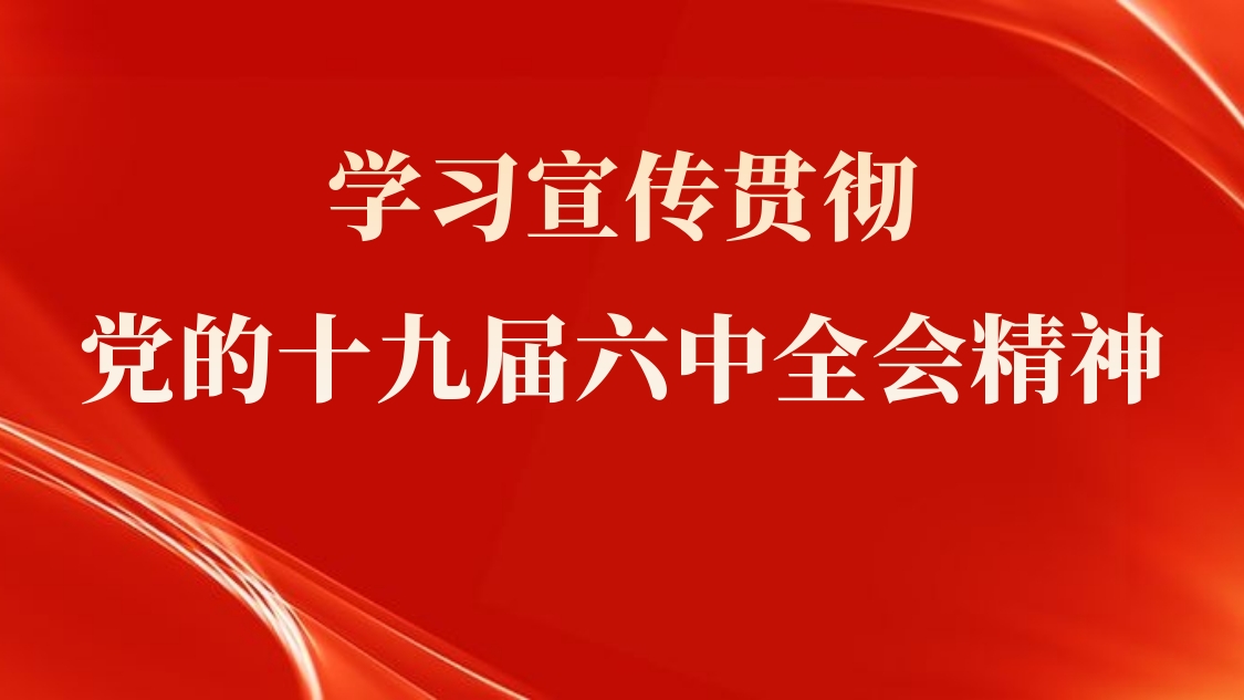 主题党课：学习宣传贯彻党的十九届六中全会精神